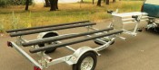 Transport, Storage & Launching: Multi Trailer Kayak, Canoe, SUP, Sailboat, Bikes, Storage by North Woods Sport Trailers - Image 4027