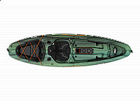 Pelican, Sentinel 100X Angler [Kayak Angler Buyer's Guide]